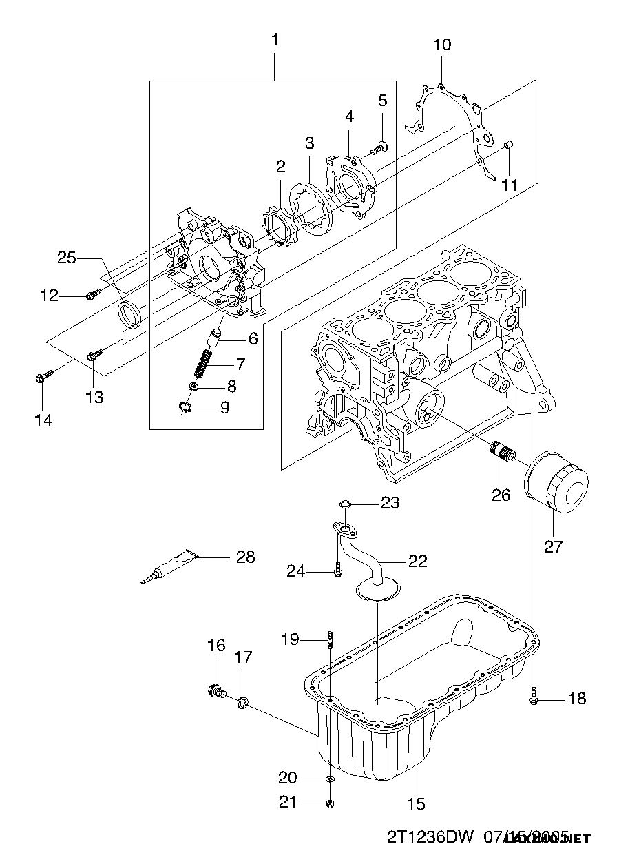 General Motors 96395221 - Eļļas filtrs adetalas.lv